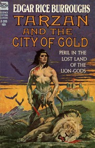 Cover of Tarzan and the city of gold — Th...