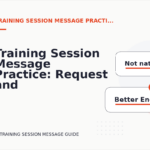 Training Session Message Practice: Request and Reply Examples