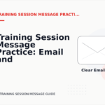 Training Session Message Practice: Email and Message Examples